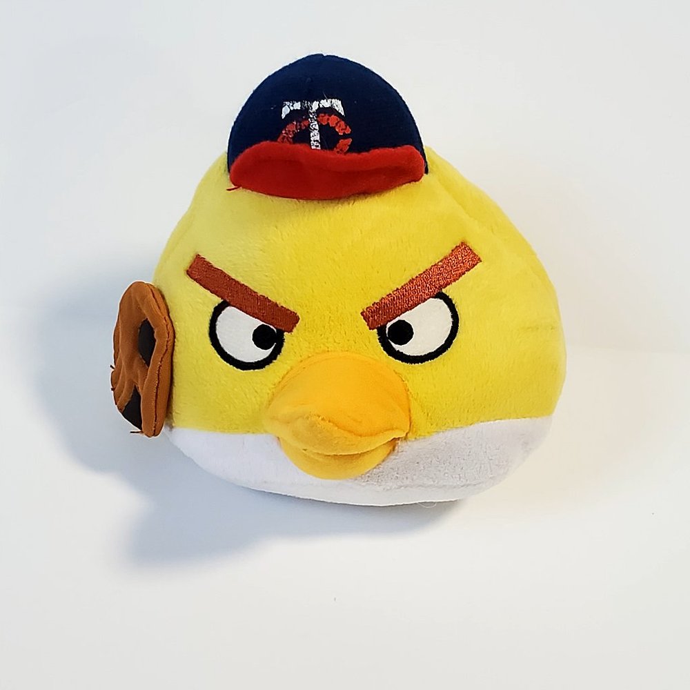 Angry Bird Twins Fan Chuck Charles Yellow Bird Canary 6" Stuffed Plush Toy